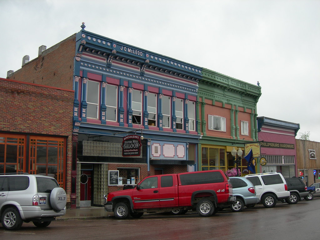 Doe Brothers Soda Shop Philipsburg, Montana Historic marke… Flickr