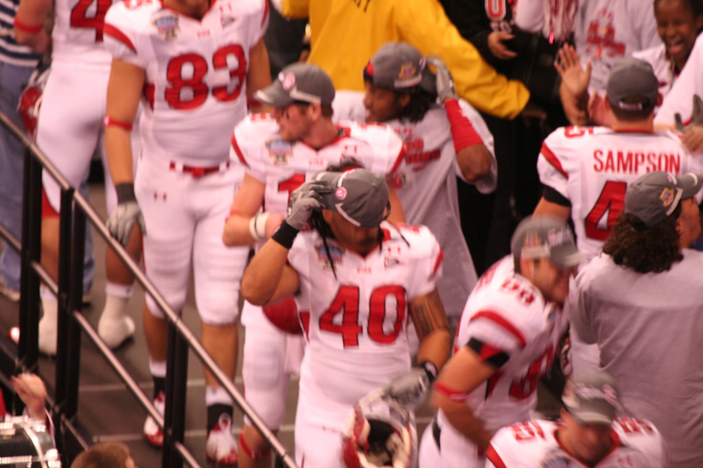 Sugar Bowl 2009 Utah Utes are the champions. the_robio Flickr