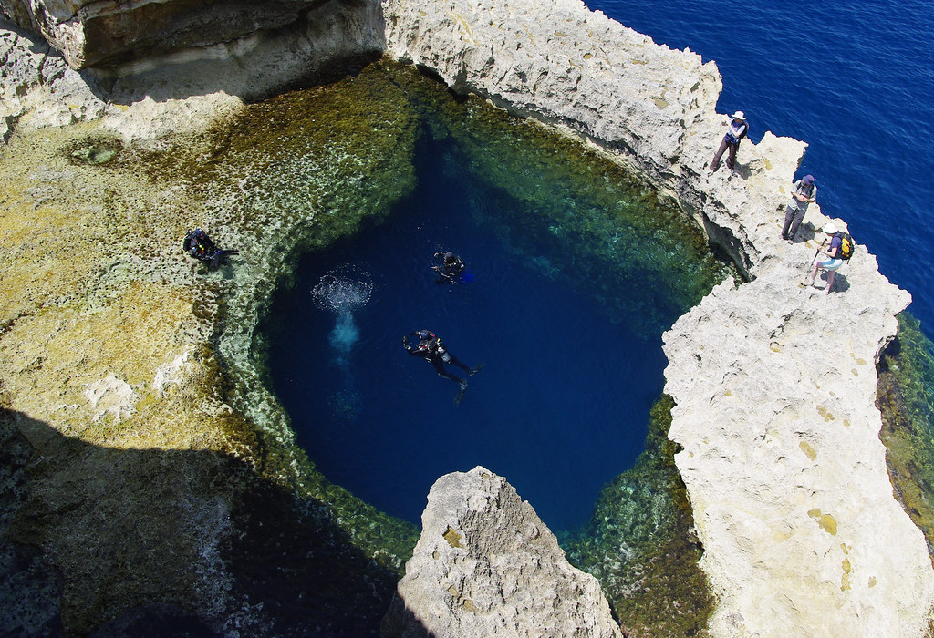 blue hole apparently one of the best dive sites in europe Martin Lopatka Flickr