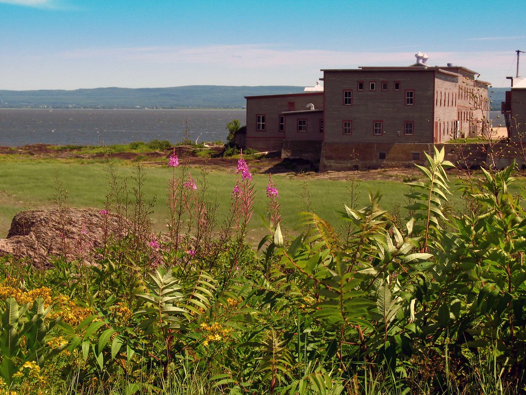 Grosse Îles, Edifice de désinfection Building disinfection… Flickr