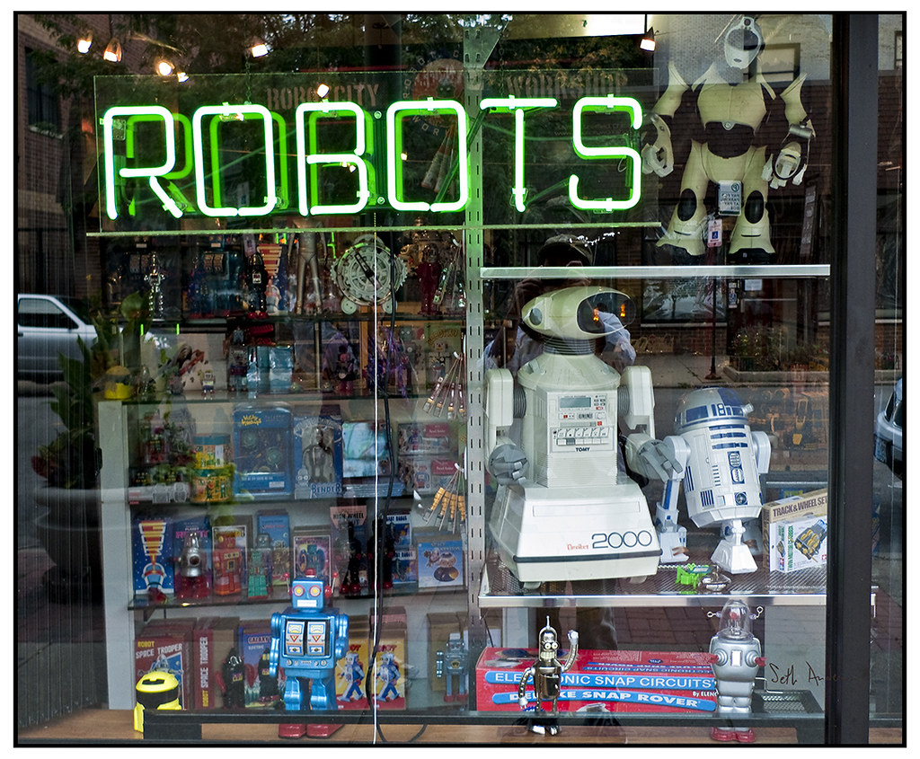 Robot City One of the cooler stores in Chicago, e… Flickr