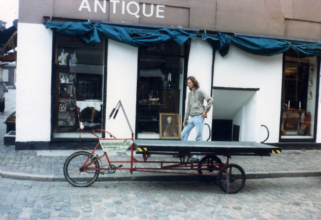 Danish Long John tricycle,Helsingør?? ,Denmark. 1986 Flickr