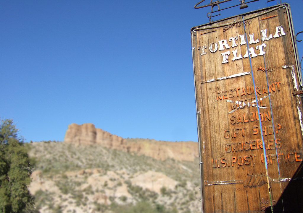 to Tortilla Flat, Population 6, Arizona This is th… Flickr