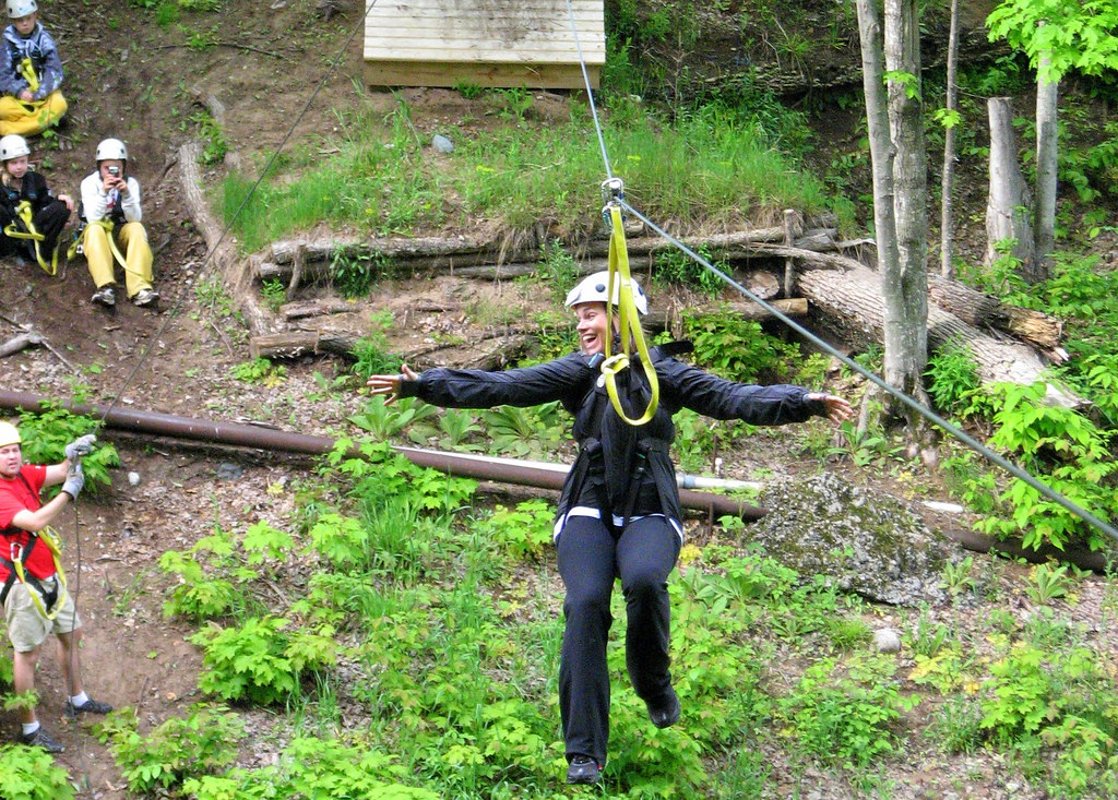 Boyne Highlands Zipline Adventures 008 BOYNE Michigan Flickr