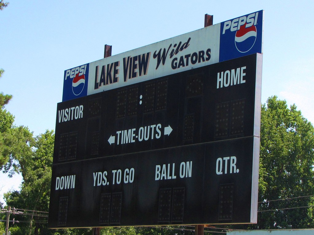 Lake View Scoreboard at Lake View High School in Lake View… Flickr