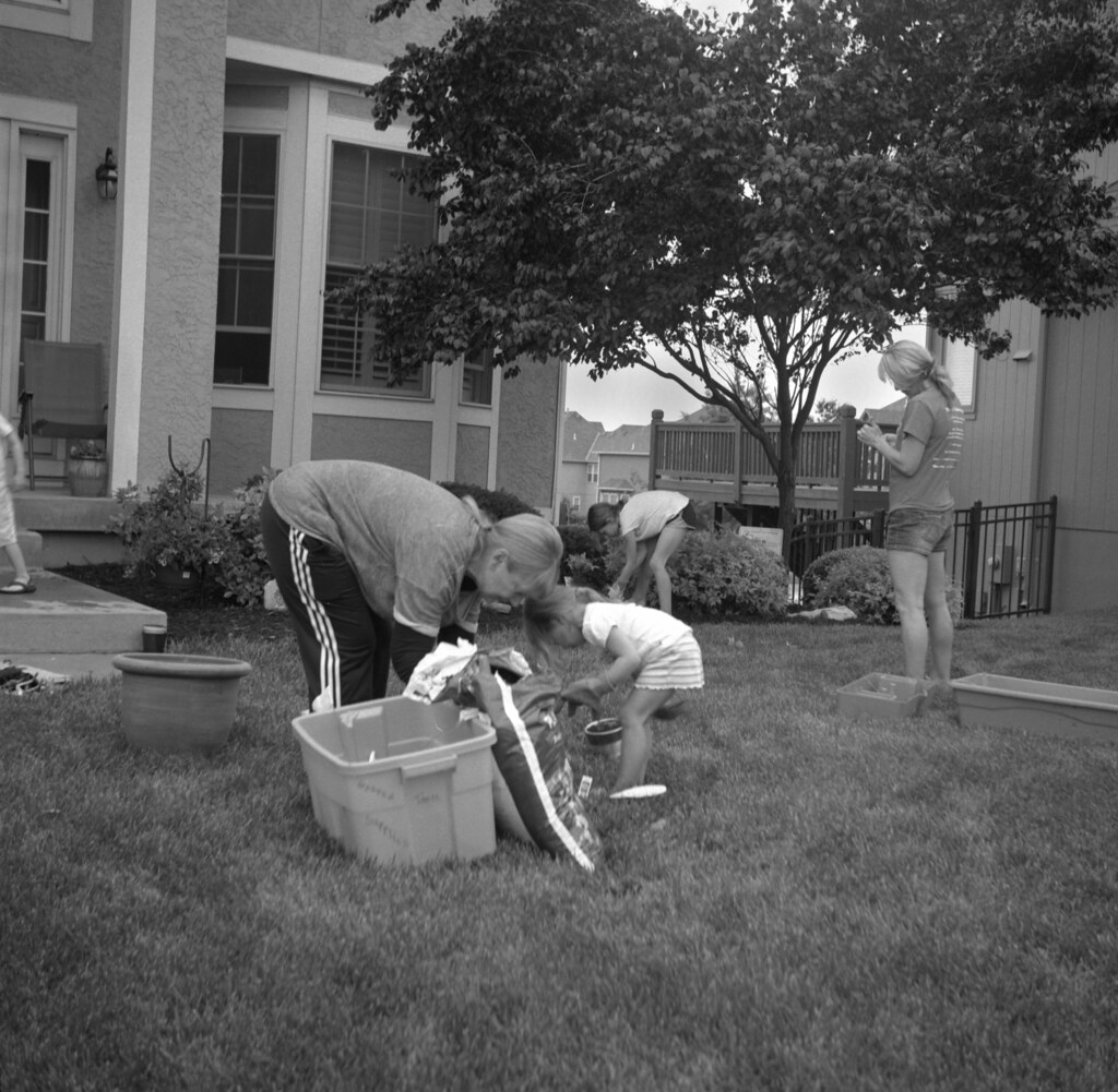grandkids The grand kids on memorial day. planting flowers… Flickr