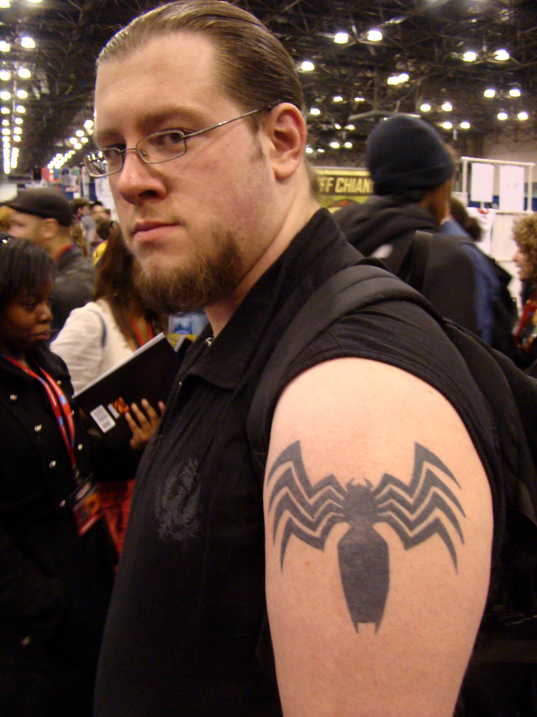 Spiderman Tattoo | Spiderman Tatoo New York Comic-Con, Satur… | Flickr 1024_x_768_jpg