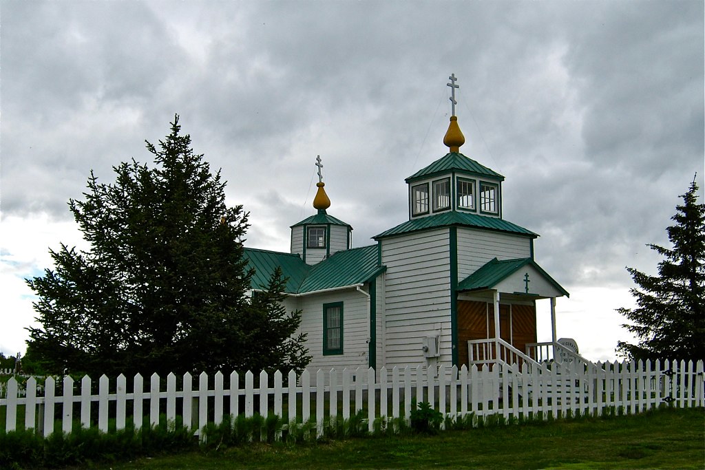 Russian Orthodox Church at Ninilchik, Alaska syneva mullins Flickr