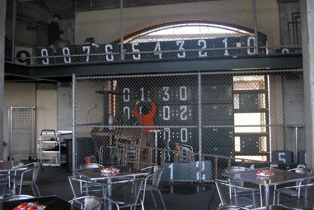 San Francisco AT&T Park Out of Town scoreboard AT&T's o… Flickr
