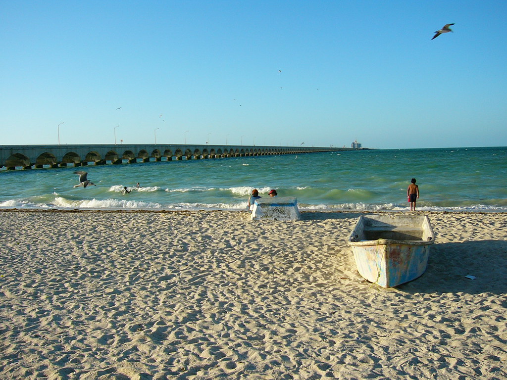 Progreso pier This pier is one of the longest in the world… Flickr