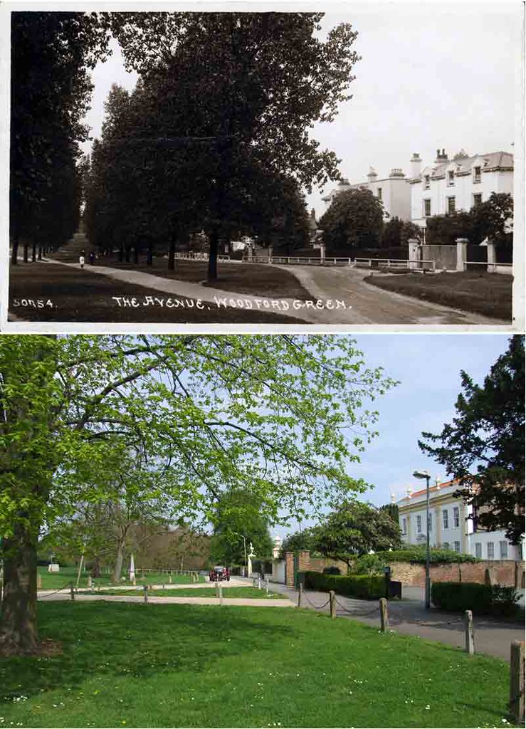 Woodford House Broom Hill Road Top Pic. C. 1920 Bottom Pic… Flickr