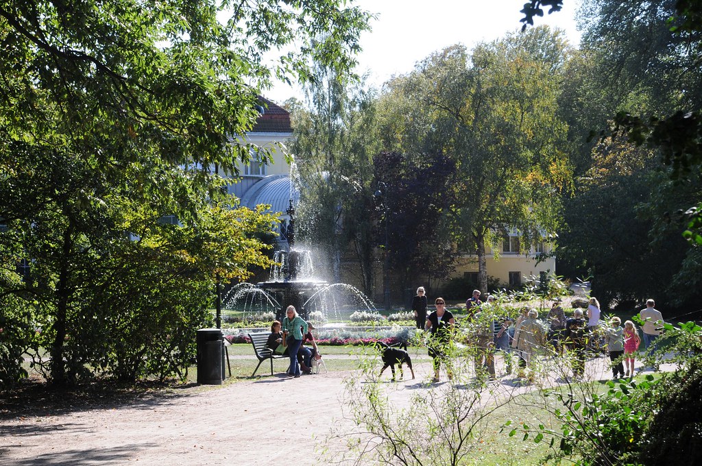 Fountain in Malmø park David Remsen Flickr