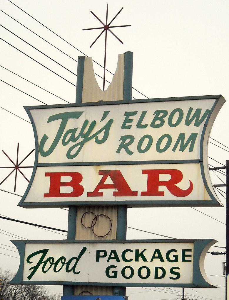 Jay's Elbow Room Sign Oldschool bar on Rt. 73, Marlton, N… Flickr
