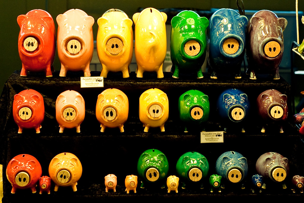 Piggy banks Edward Wang Flickr