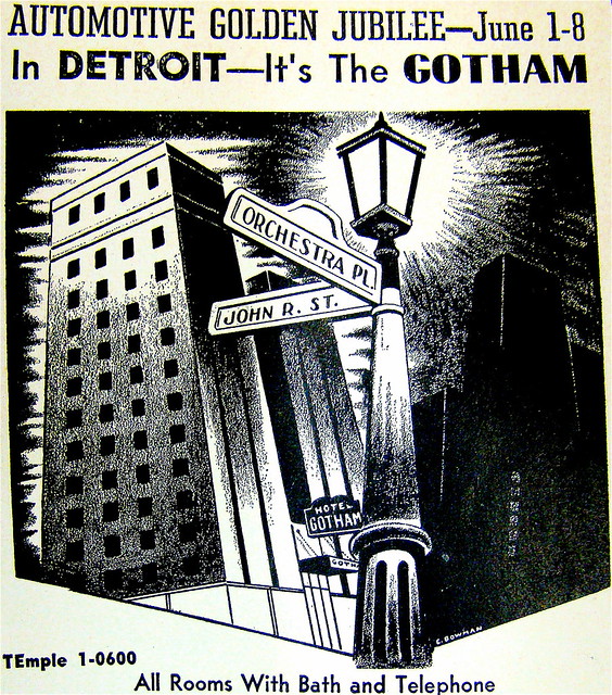 Detroit Gotham Hotel ad a photo on Flickriver