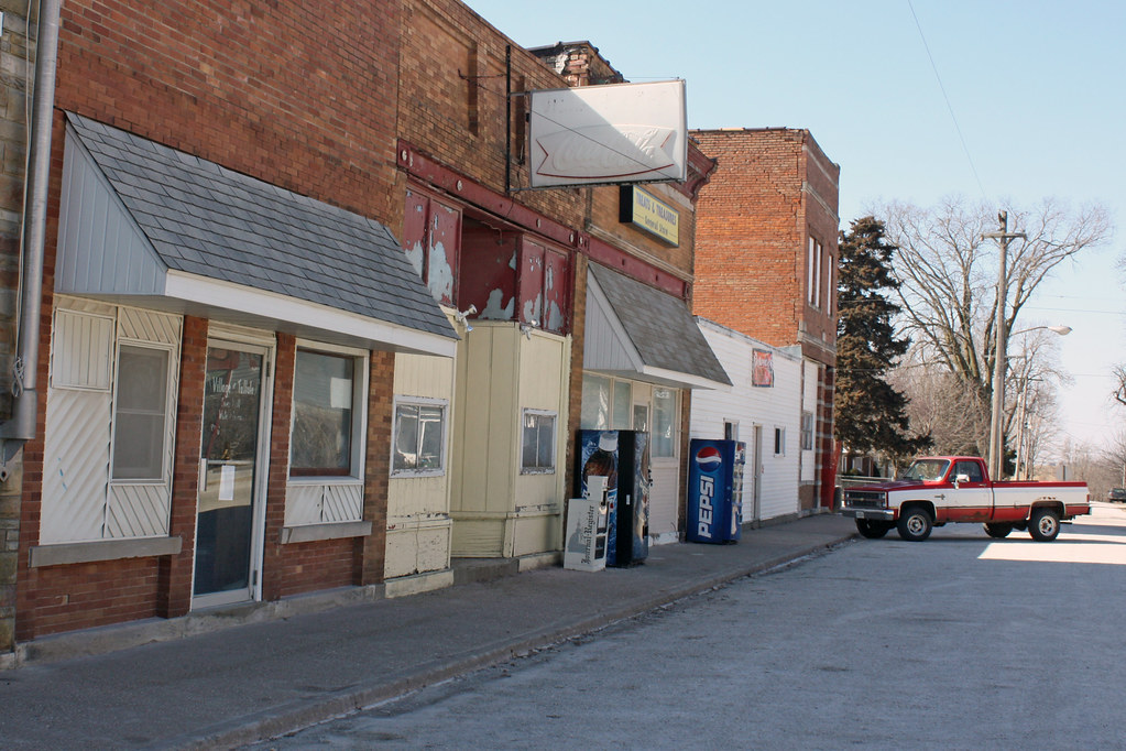 Tallula IL Business District (9 of 14) South side of Mai… Flickr