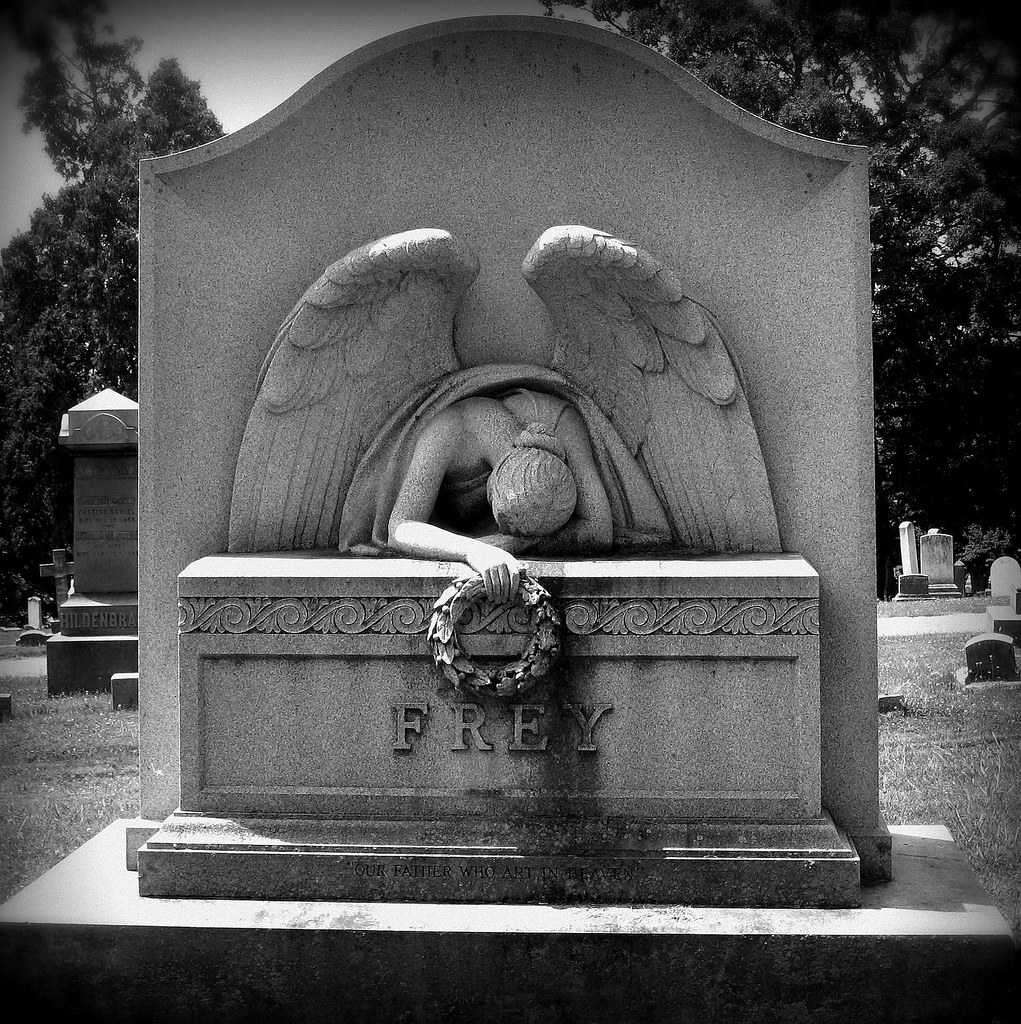 Grief Prospect Hill Cemetery, York, Pennsylvania. Sherrie Flickr