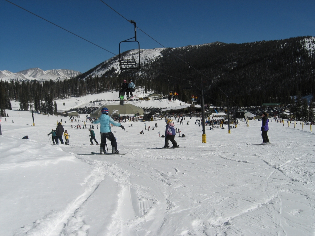Monarch Mountain The bunny slope. Michael McClure Flickr