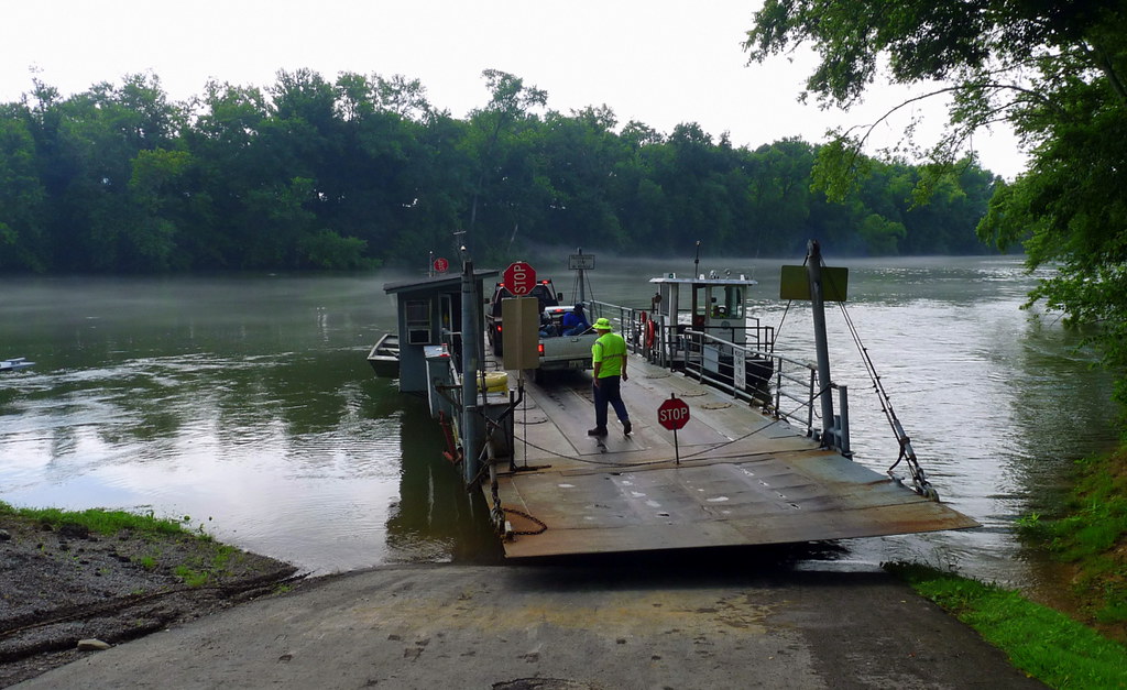 Cumberland River Ferry Located in Monroe County near Tompk… Flickr