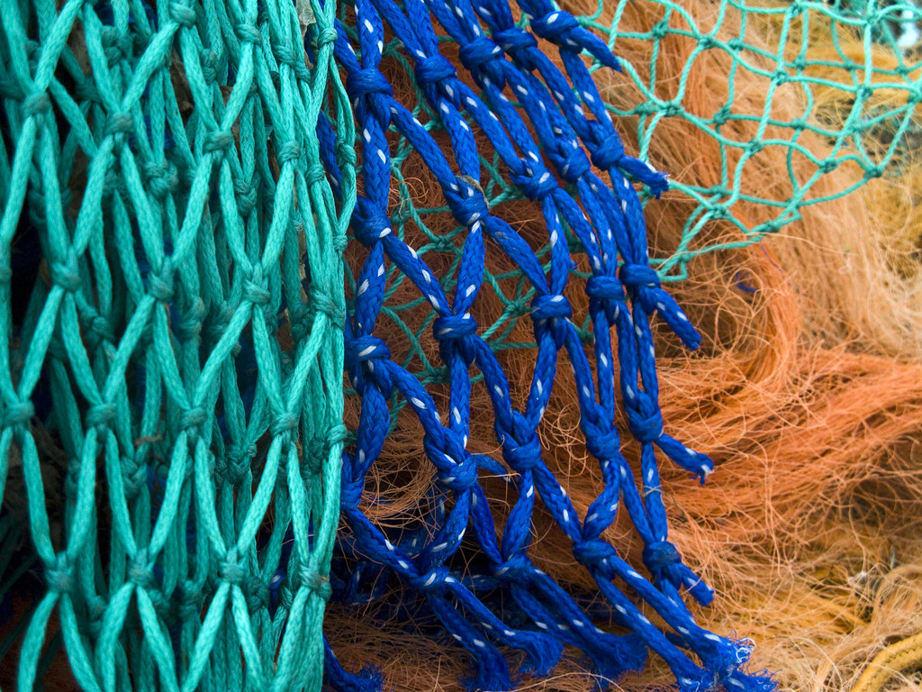 Nets Fishing nets on Portsmouth fish dock Kevin Friery Flickr