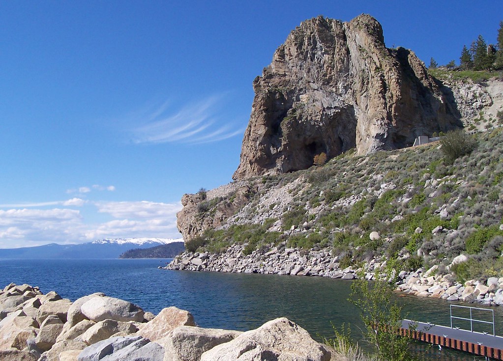 Cave Rock Cave Rock as seen from Cave Rock Park, Nevada on… Flickr