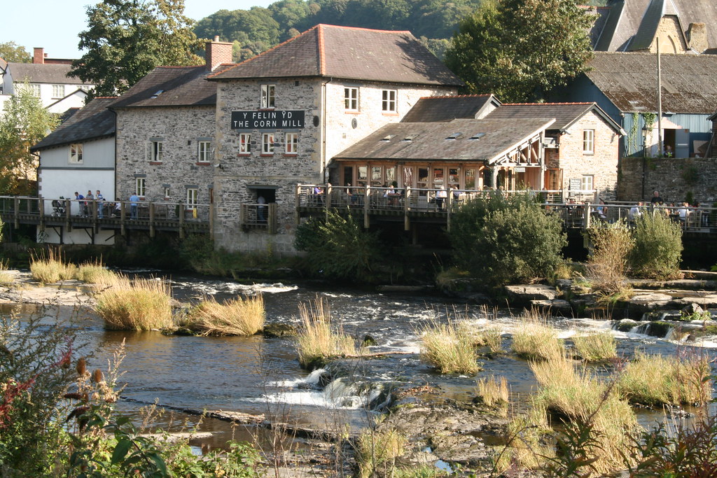 Corn Mill from Llangollen station oldempire4me Flickr