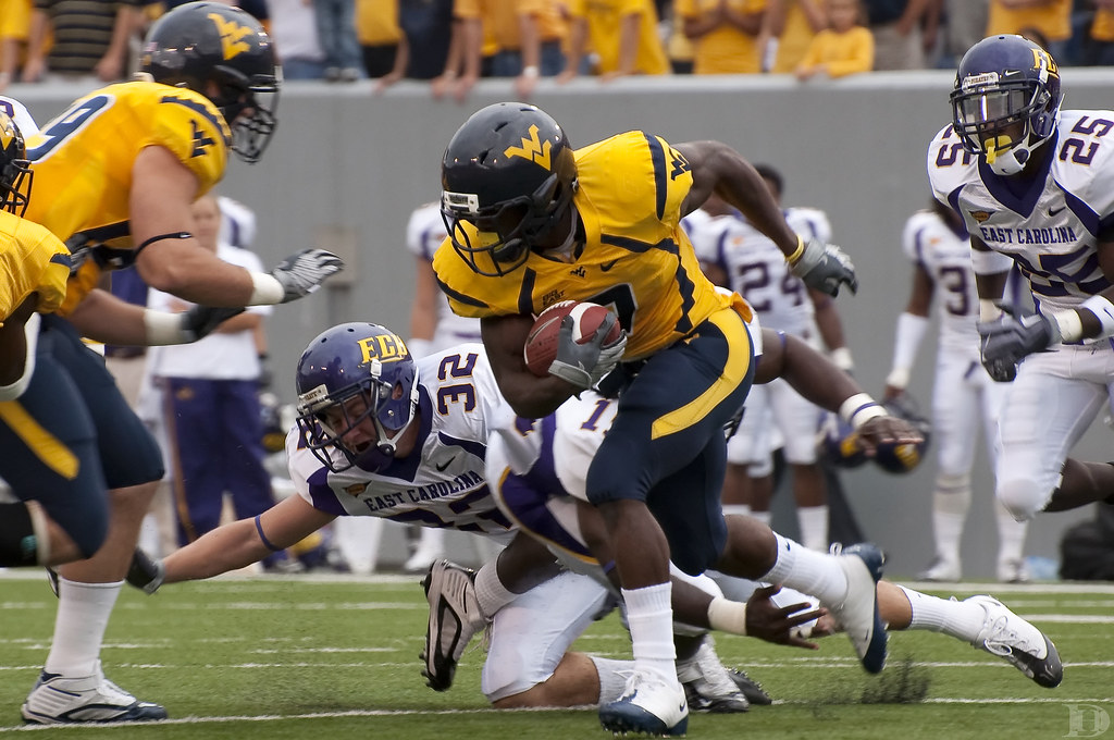 Noel Devine WVU vs ECU, Sept 12 2009 Dean Flickr