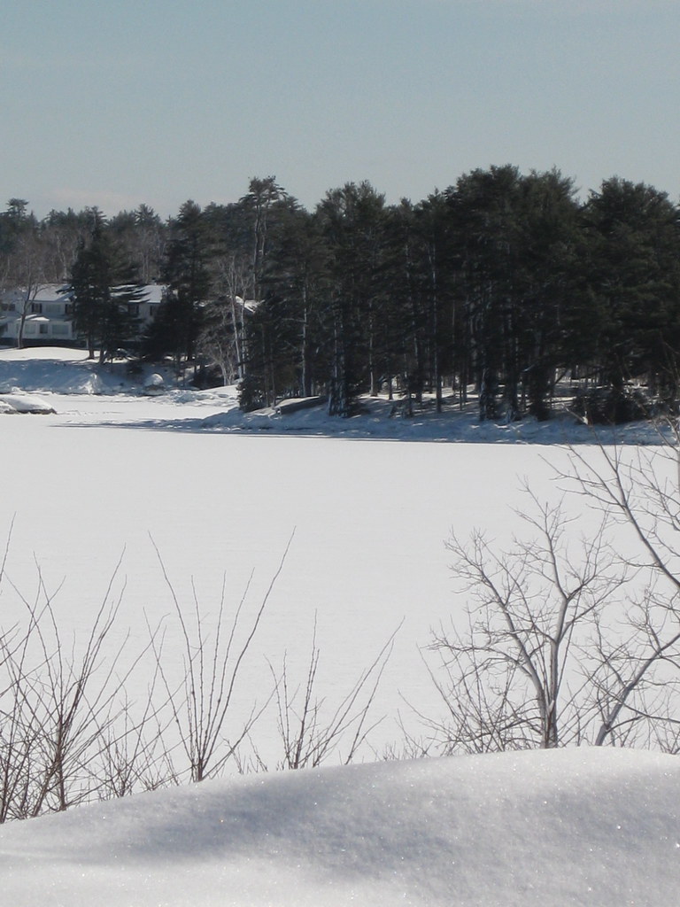 The frozen bay Blue Hill, Maine smilla4 Flickr
