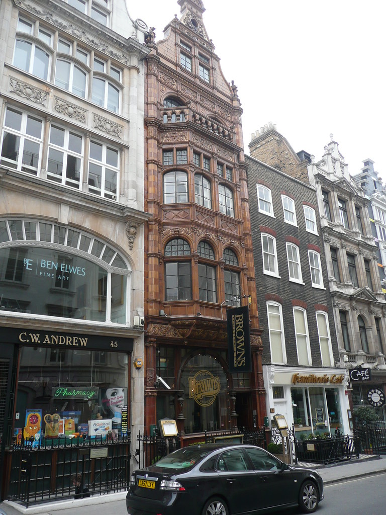 Maddox Street 47 Maddox Street, London. Designed by Walter… Flickr