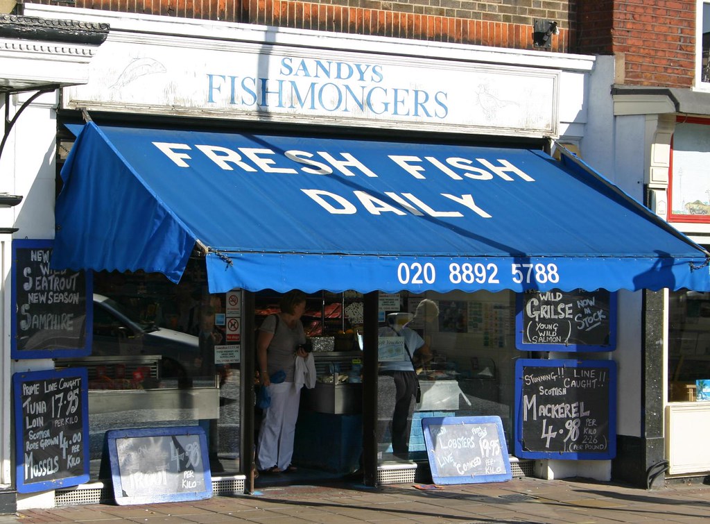 Sandys Fishmongers Twickenham the best fish shop round her… Flickr