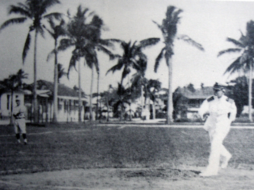 First Baseball Game Baseball made its debut on Guam before… Flickr