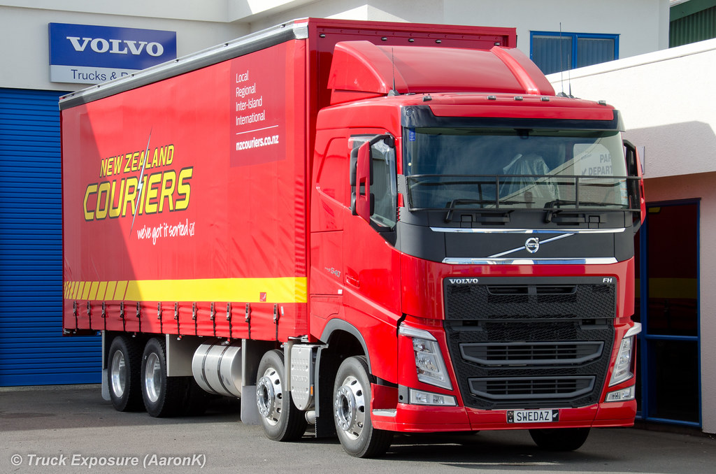 New Zealand Couriers Volvo FH 2014 New Zealand Trip Flickr