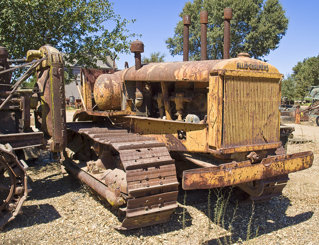 San Joaquin County Farming Old AllisChalmers rusting away… Flickr