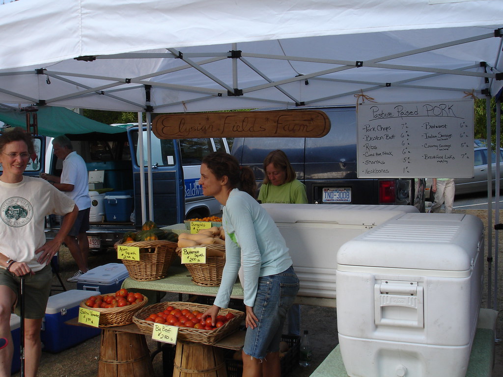 Carrboro Farmers Market From Sept. 7 through 9, 2007, we v… Flickr