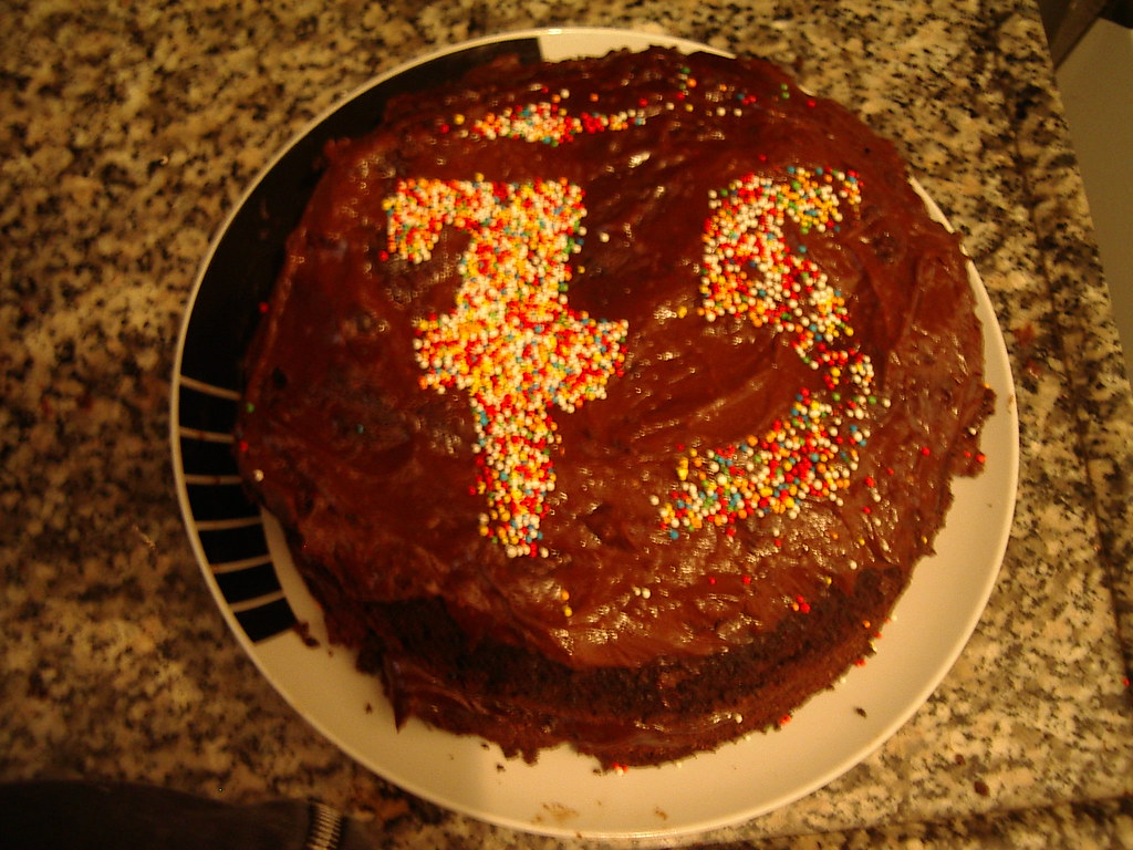 ugly birthday cake for noni who turned 40 and james who tu… ella