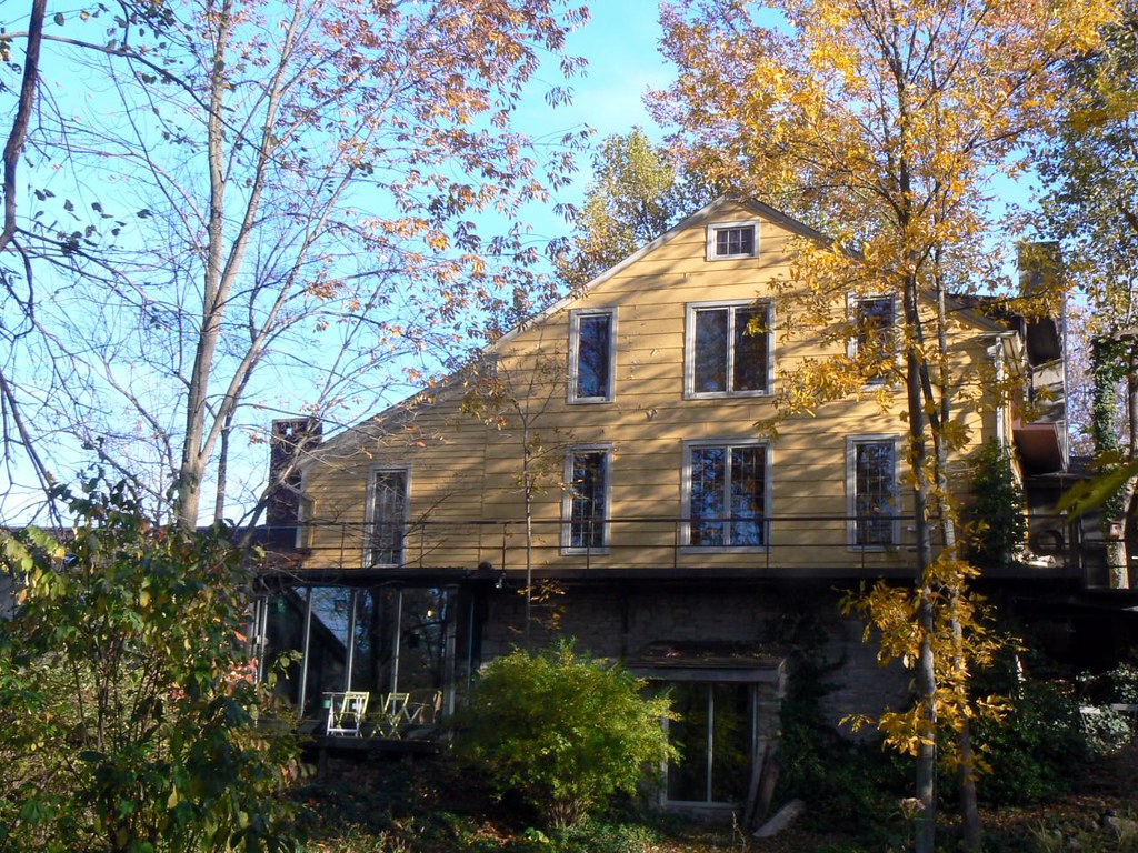 The back of Gilbert Mill justin laird Flickr