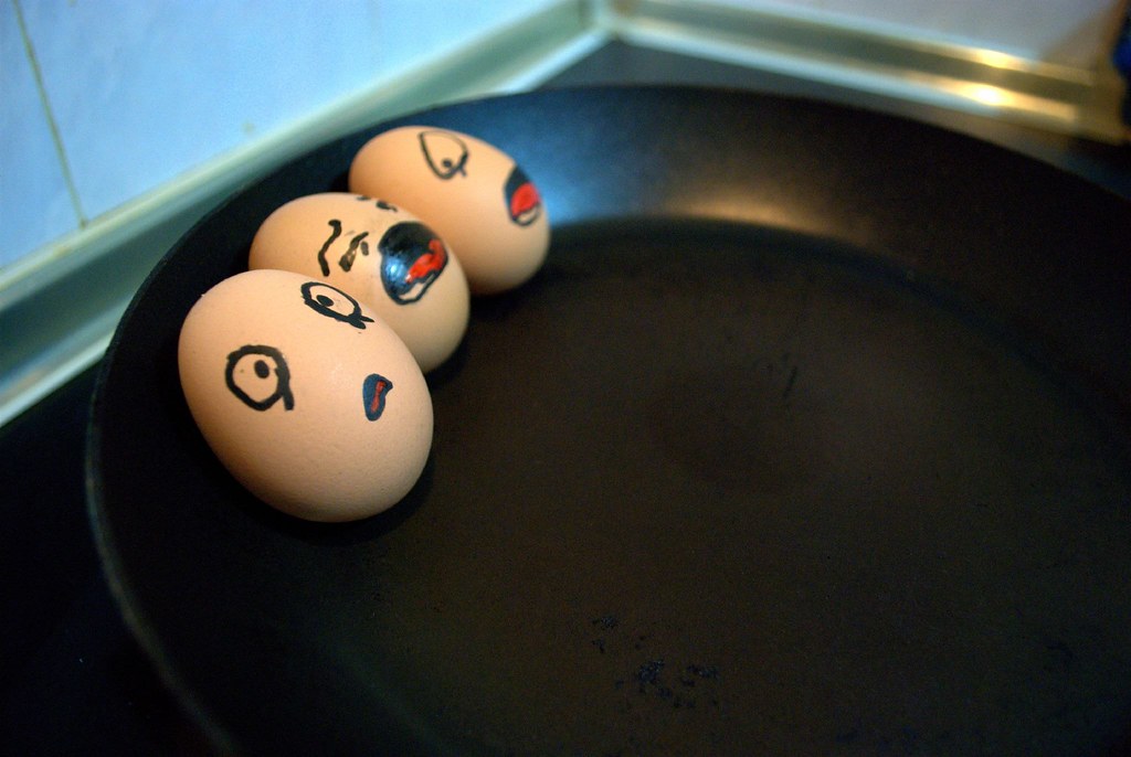 The Egg Story Pt I I said I wouldn't hurt them.. I said it… Flickr