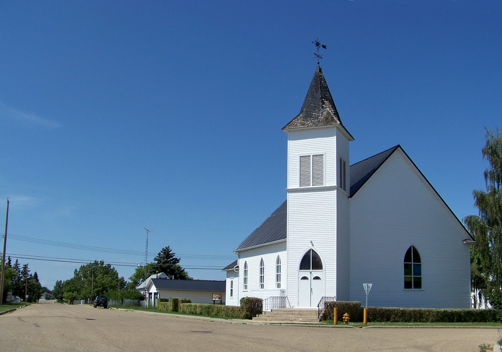 AB09g071 Knox United Church, Daysland, Alberta 2009 Flickr