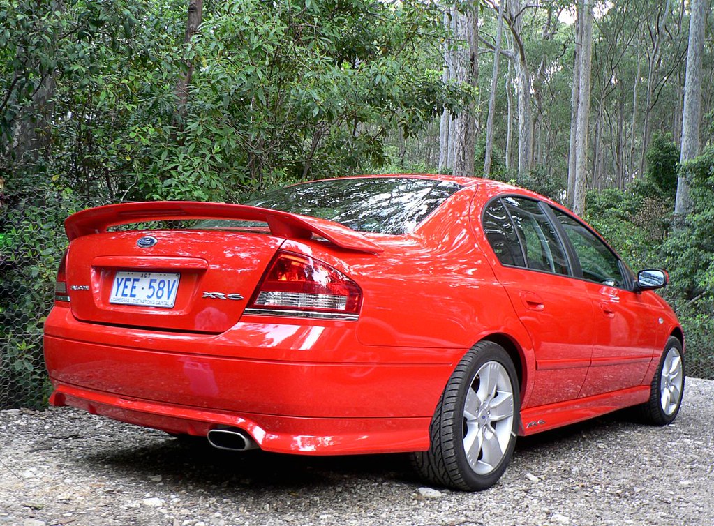 P1030042 Australian Ford Falcon BF XR6 rear view 4.0