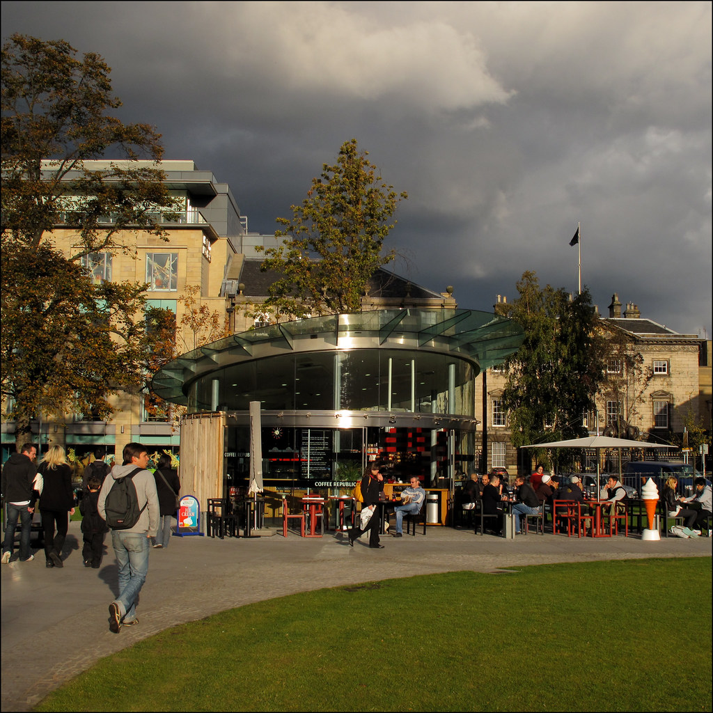 St Andrews Square Cafe Cafe, St Andrews Square, Edinburgh,… Flickr