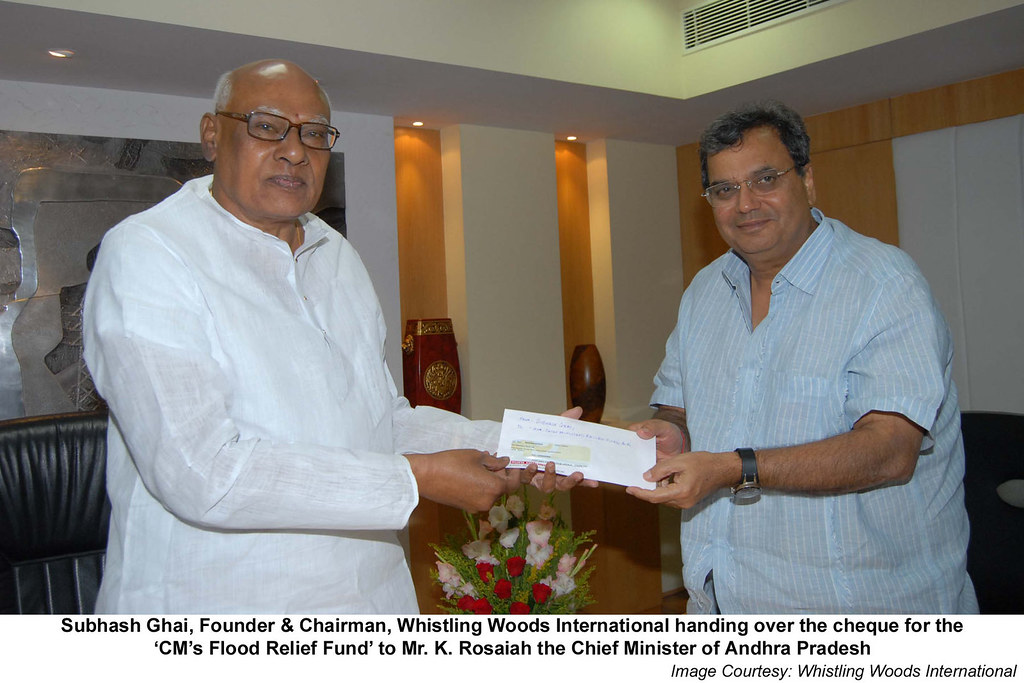 Subhash Ghai, Founder & Chairman, Whistling Woods Internat… Flickr