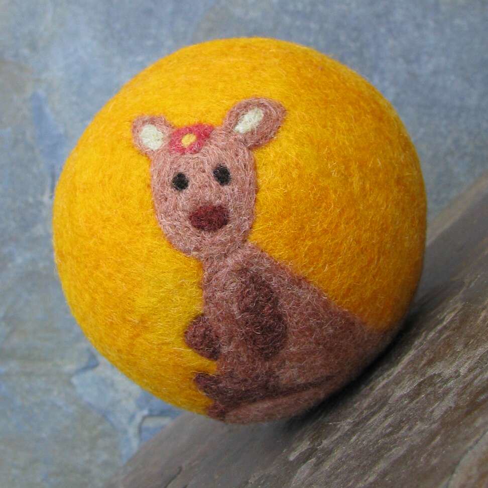 Felt Ball... Lady Kangaroo I have made this creation new… Flickr