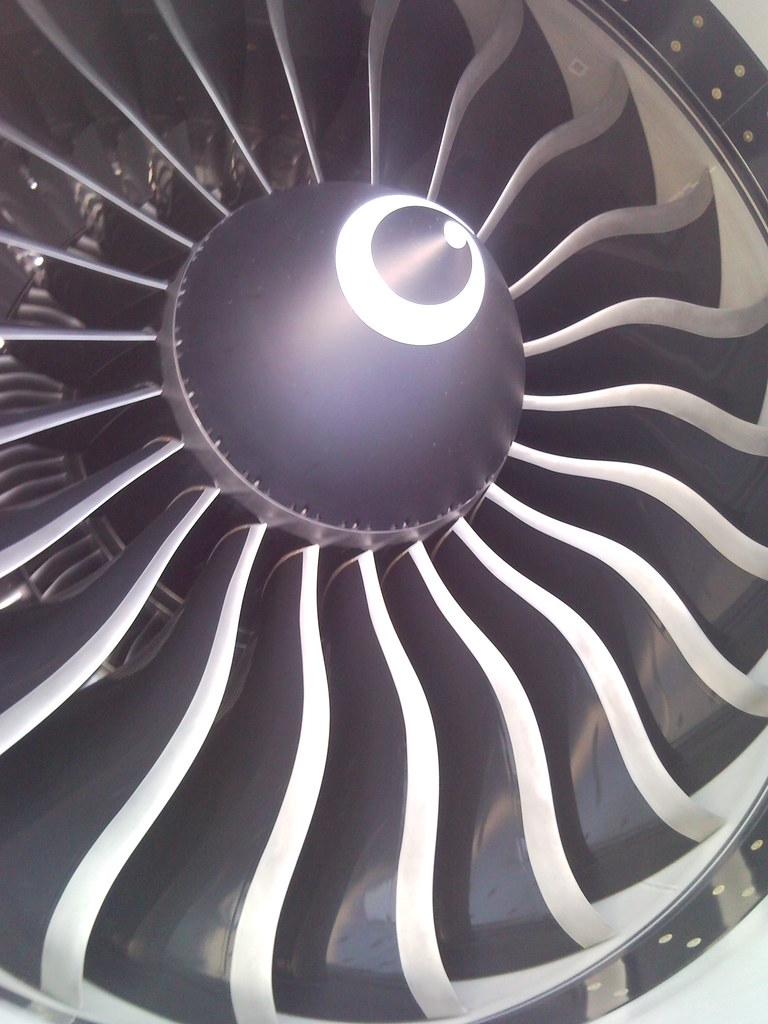 GE90 Fan Blades Avionic Wiz Flickr
