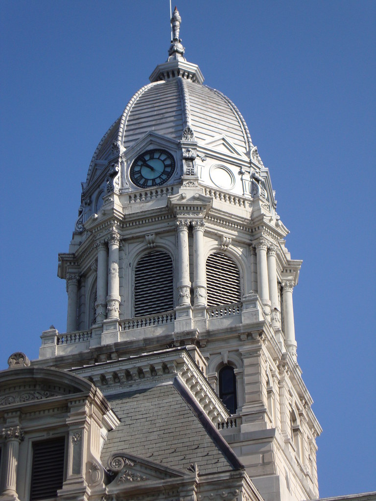 Kosciusko County Courthouse Tower (Warsaw, Indiana) Flickr