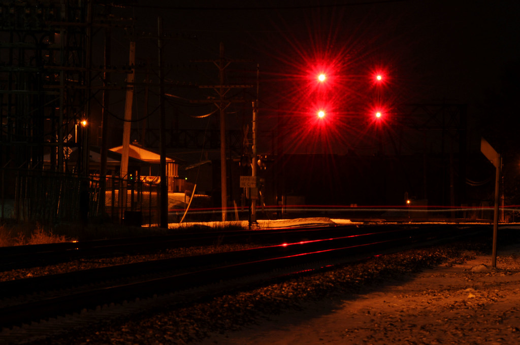 Rochelle, IL. on 01082009. Looking west on the UP tracks… Flickr
