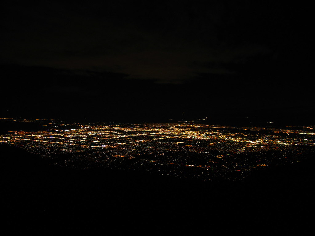 ABQ at Night A view of Albuquerque, New Mexico at night fr… Flickr