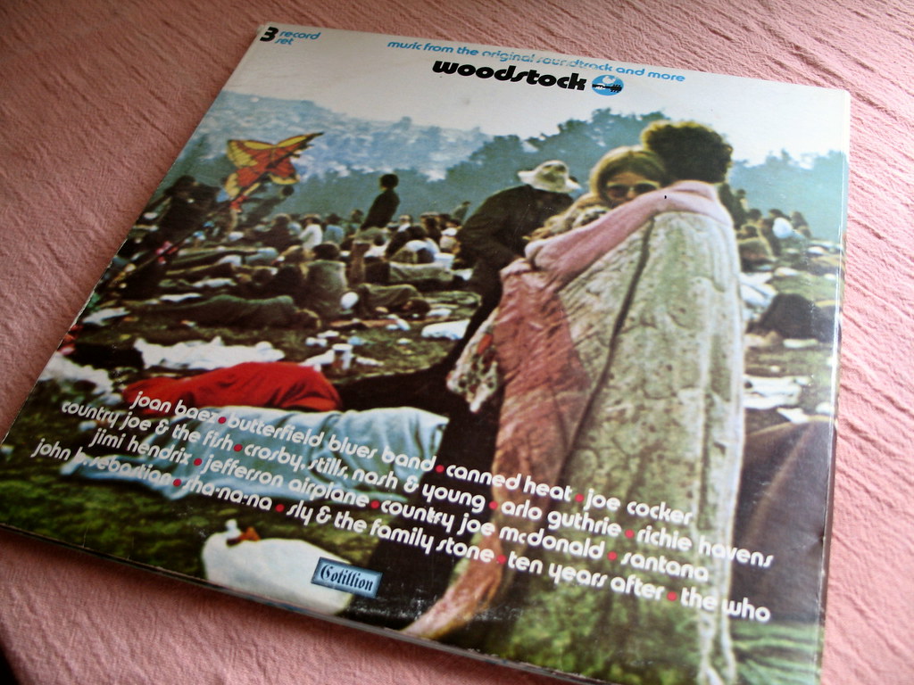 Woodstock Album Cover (Original Vinyl) Last weekend marked… Flickr