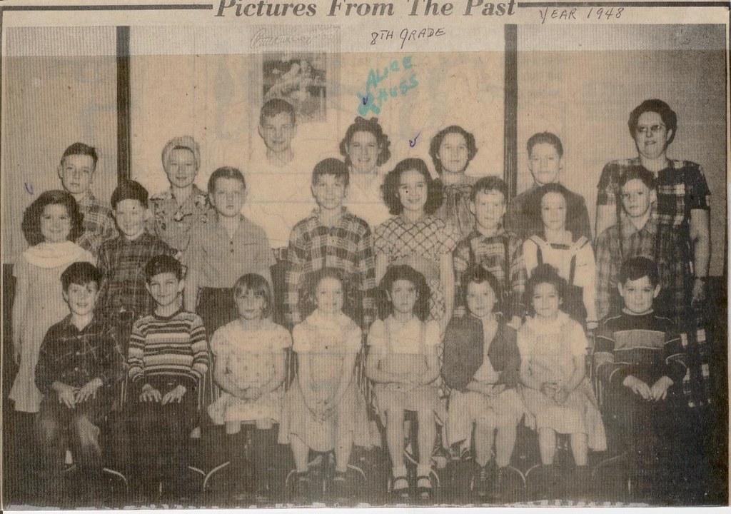 school class Class of 1948 Kinderhook Michigan Branch Coun… Flickr