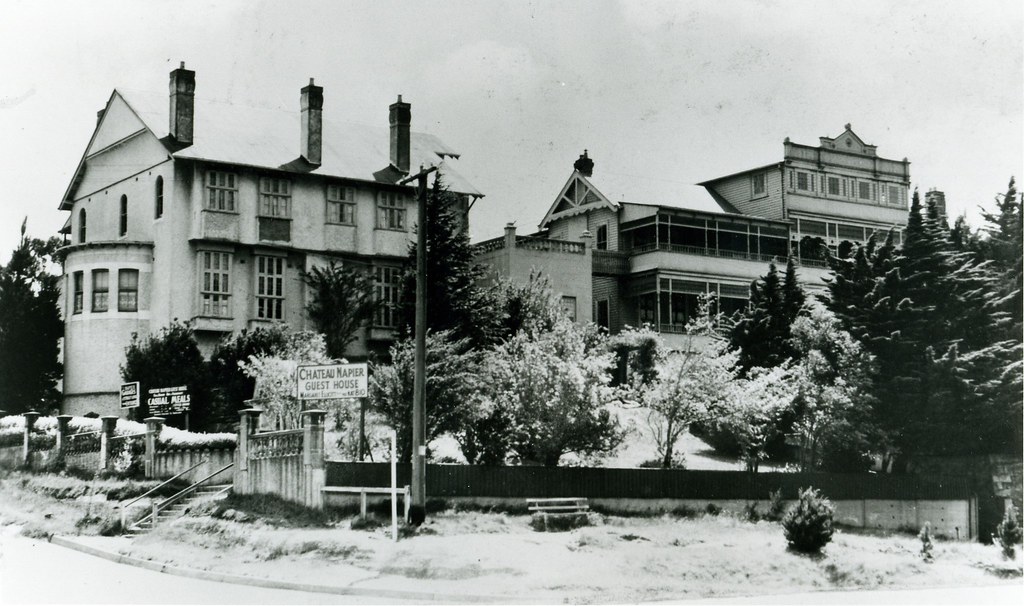Chateau Napier, 1946 Chateau Napier At Christmas 1910 the … Flickr
