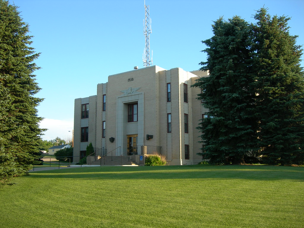 Glacier County Courthouse Cut Bank, Montana Constructed in… Flickr